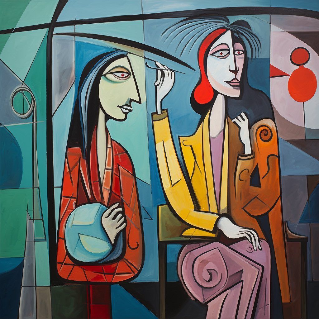 Cubist Conversation